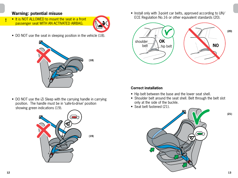 Besafe iZi Sleep User Manual | Page 7 / 9