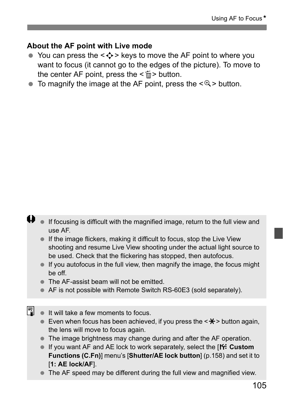 Canon EOS 450D User Manual | Page 105 / 196