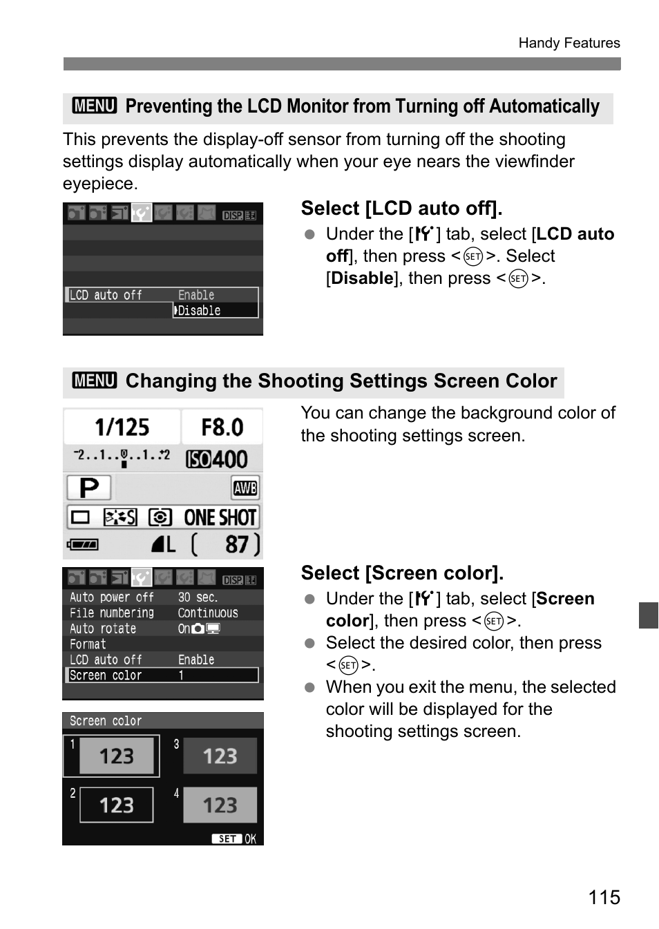 Canon EOS 450D User Manual | Page 115 / 196