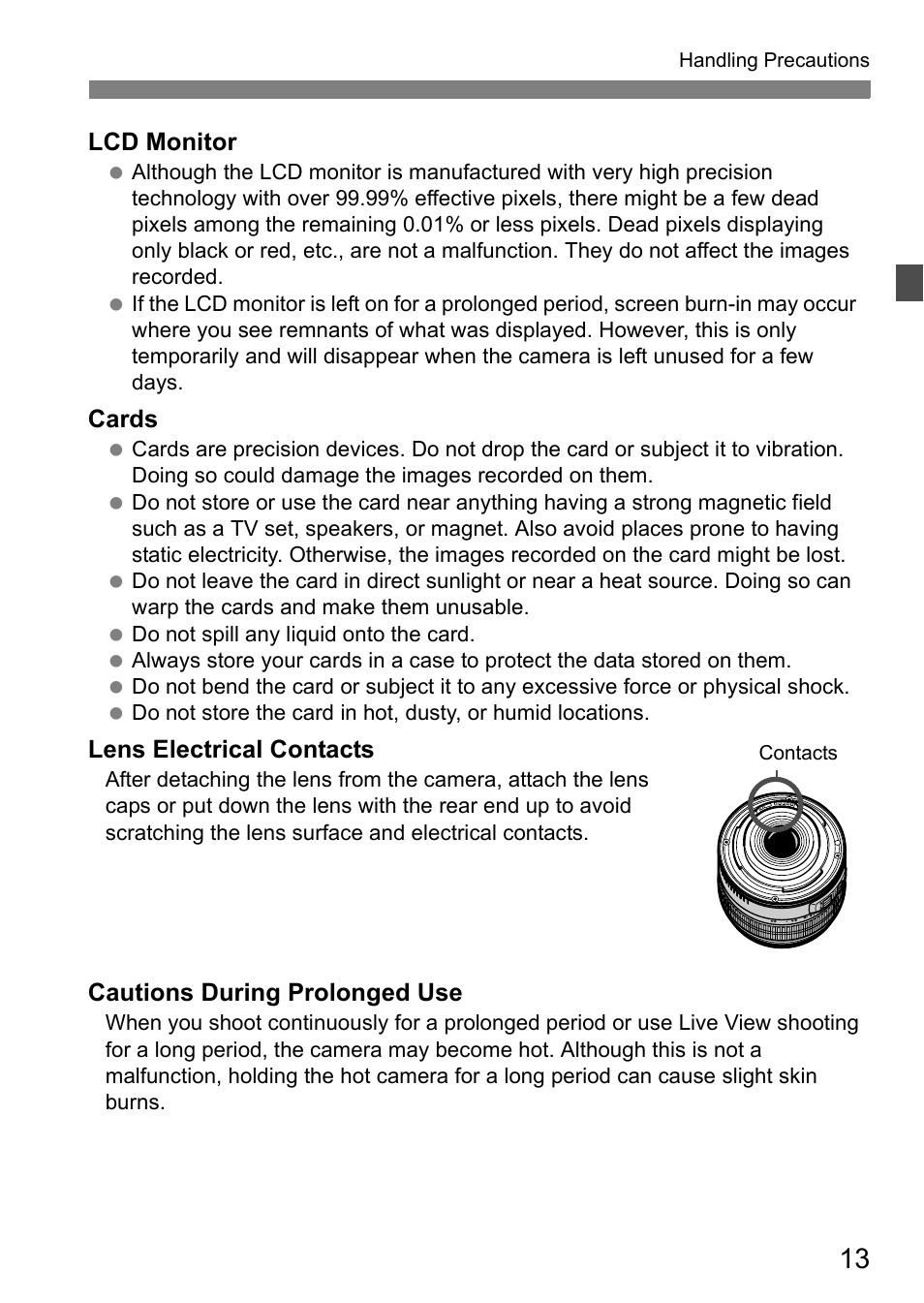 Canon EOS 450D User Manual | Page 13 / 196