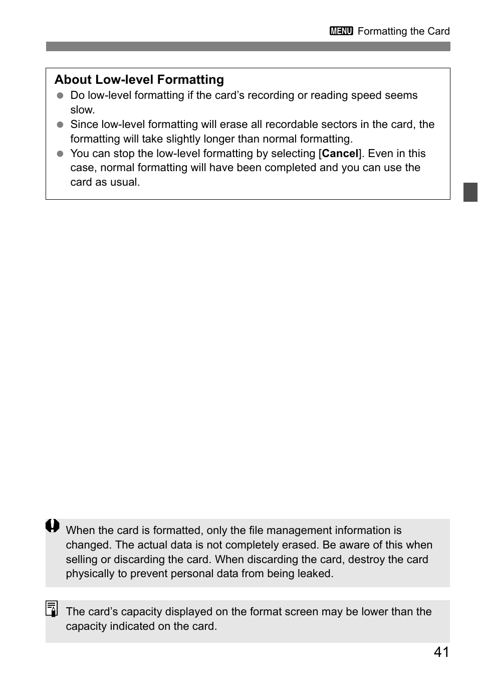 Canon EOS 450D User Manual | Page 41 / 196