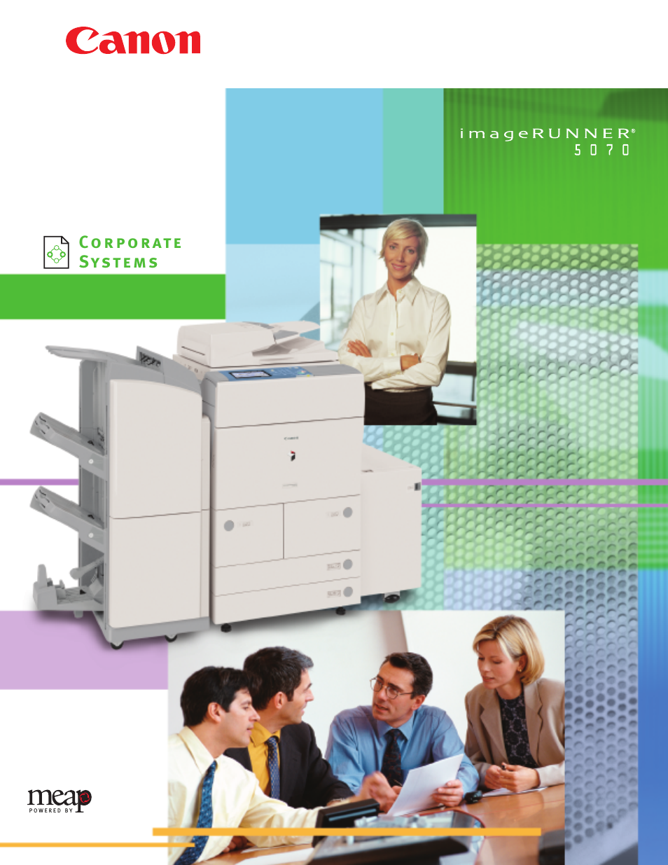Canon imageRunner 5070 User Manual | 4 pages