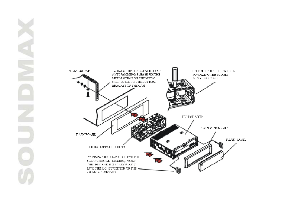 Installation/ connections | SoundMax SM-CDM1034 User Manual | Page 4 / 39