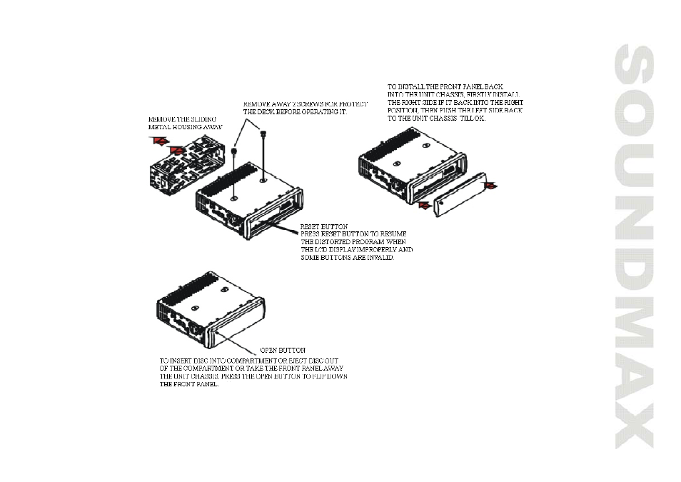 SoundMax SM-CDM1034 User Manual | Page 5 / 39