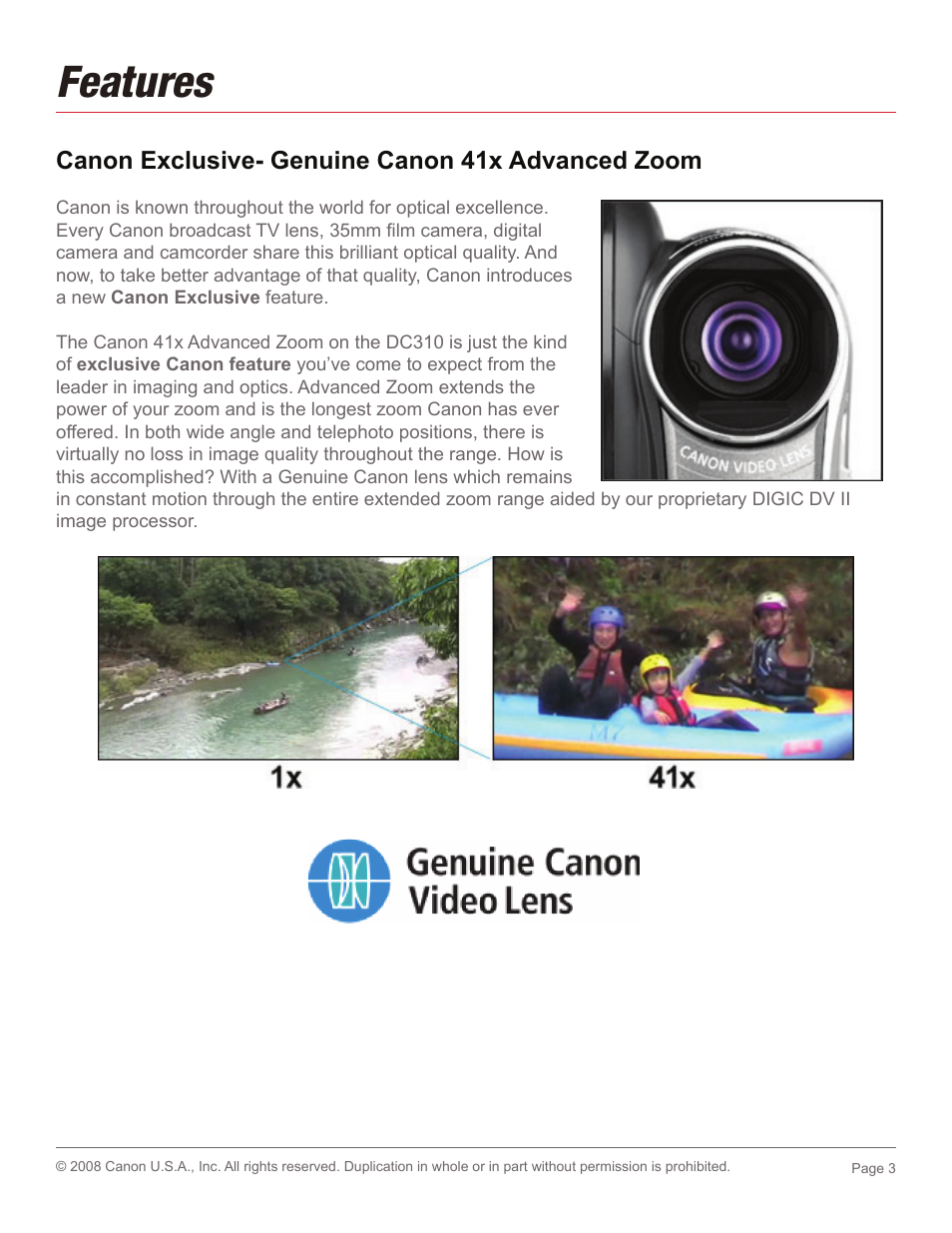 Features | Canon 2694B001 User Manual | Page 3 / 18