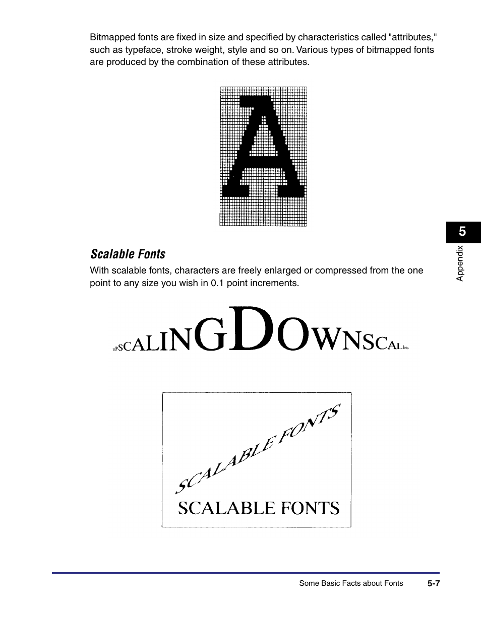 Scalable fonts | Canon imageRUNNER C3100 N User Manual | Page 101 / 158