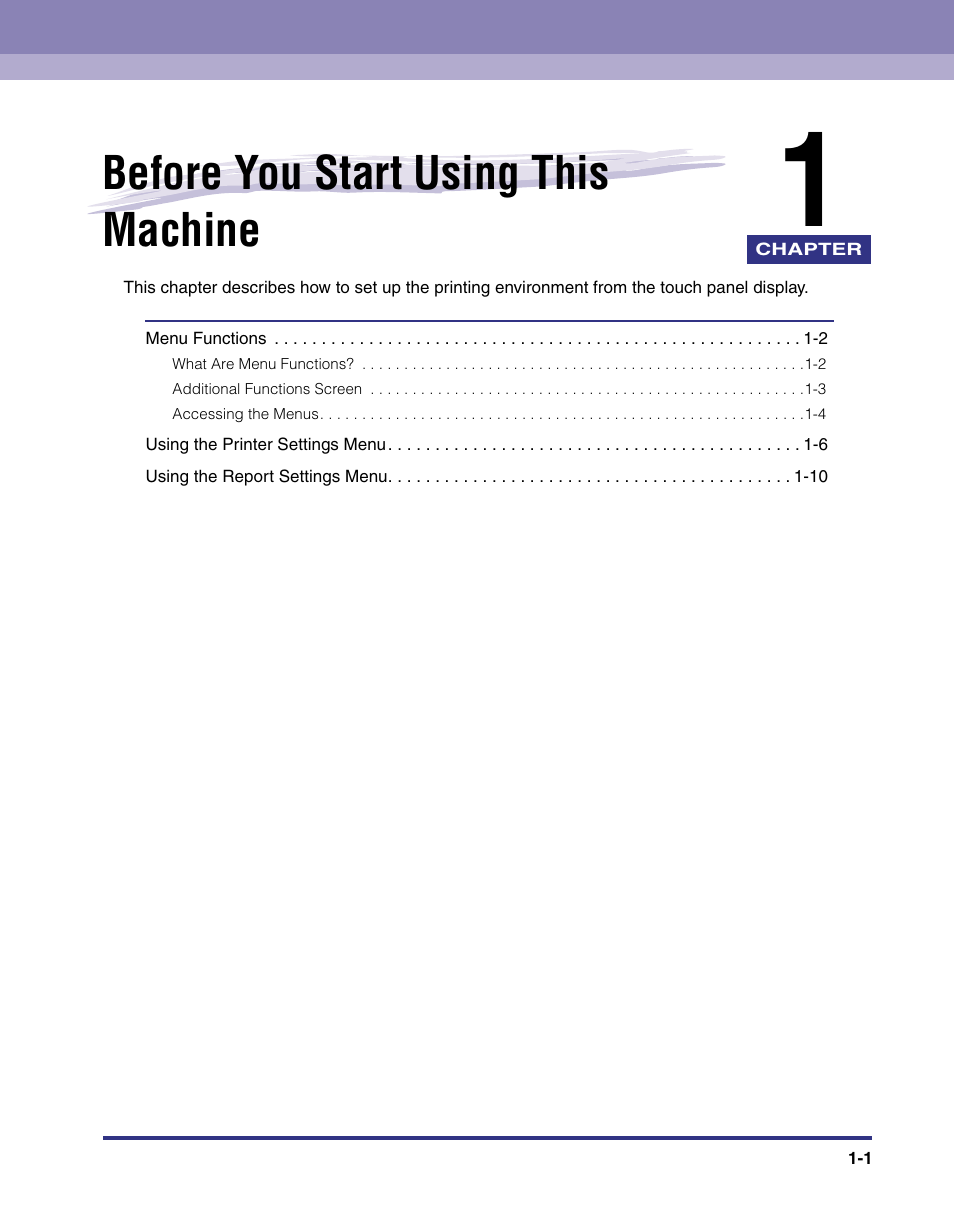 Before you start using this machine | Canon imageRUNNER C3100 N User Manual | Page 17 / 158