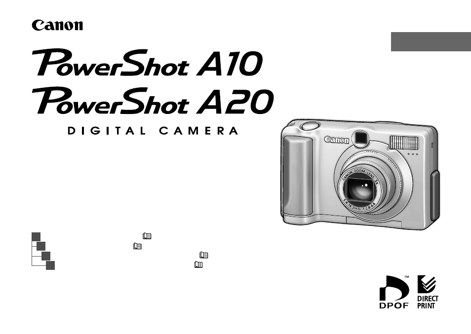 Canon A20 User Manual | 124 pages