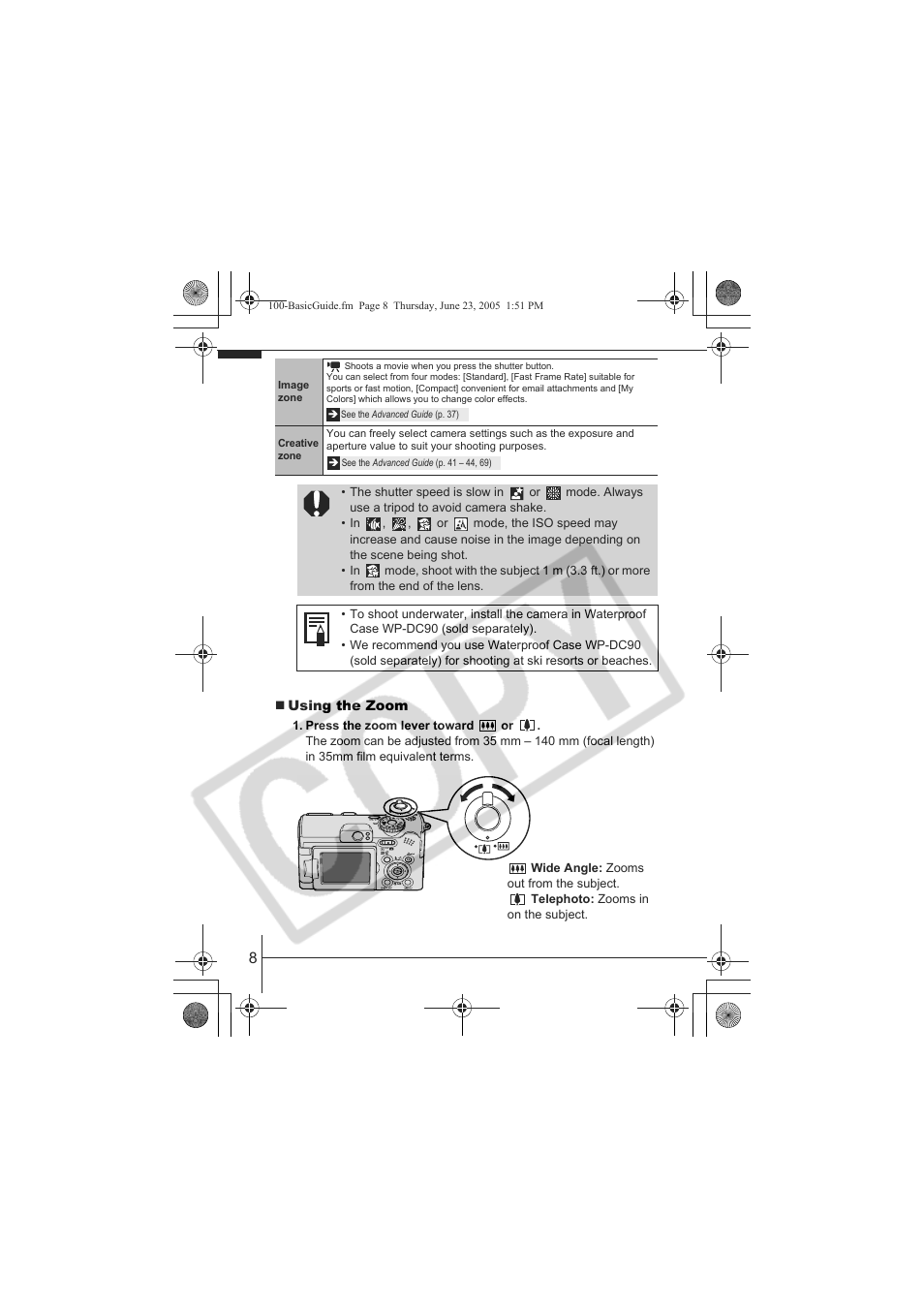 Canon A620 User Manual | Page 10 / 26