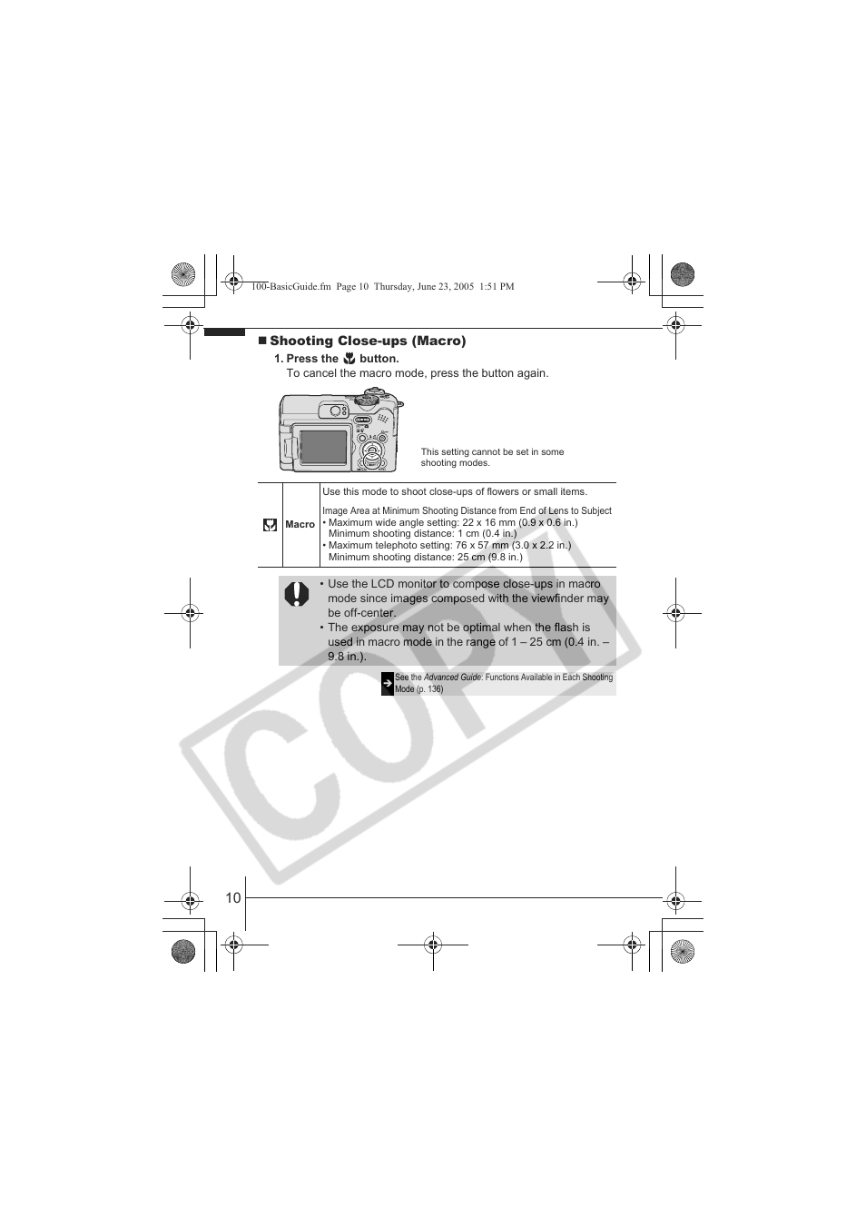 Canon A620 User Manual | Page 12 / 26