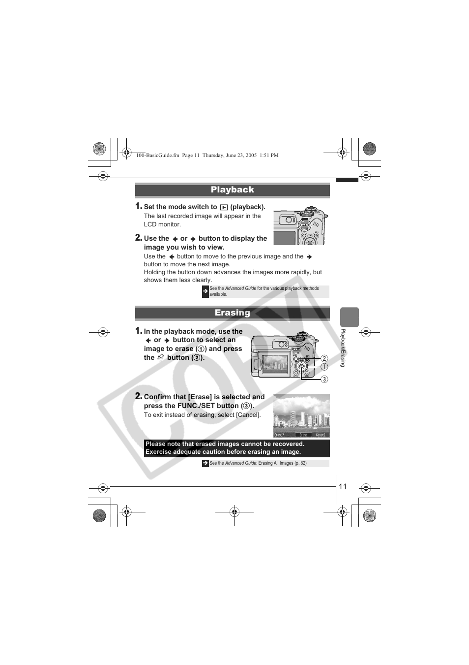 Canon A620 User Manual | Page 13 / 26
