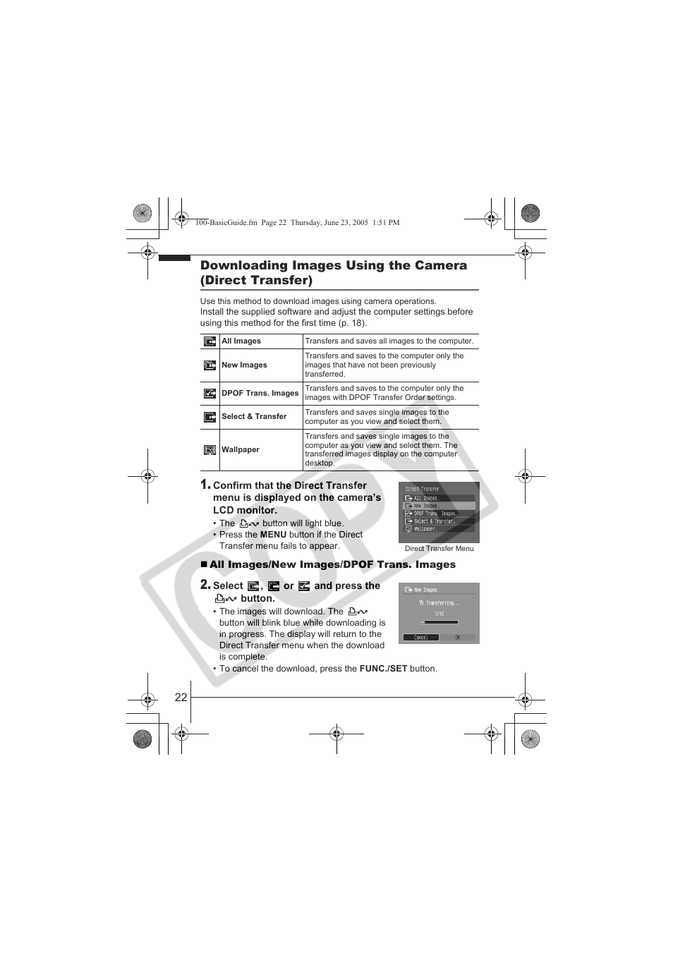 Canon A620 User Manual | Page 24 / 26