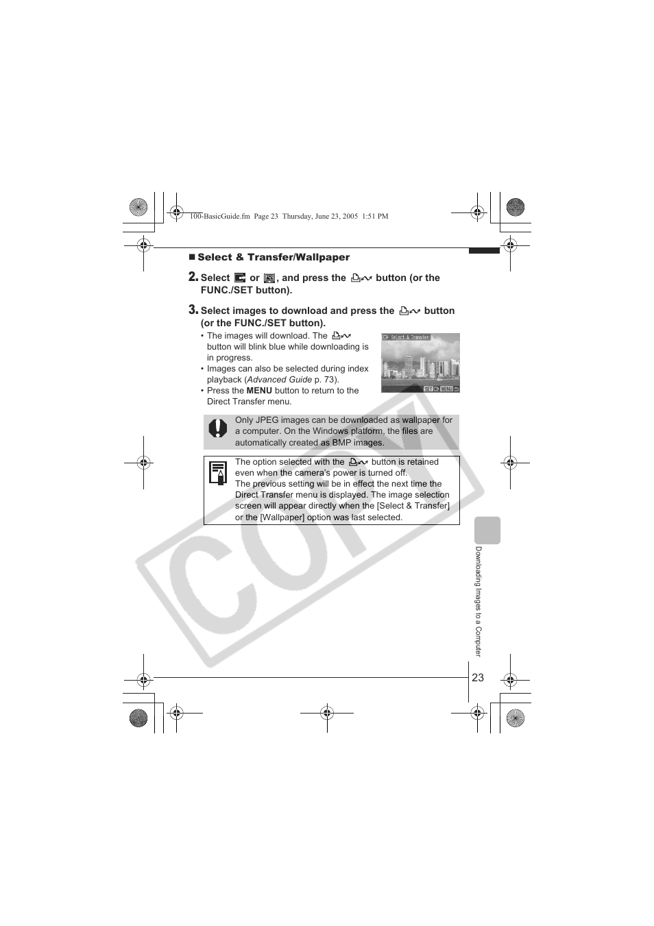 Canon A620 User Manual | Page 25 / 26