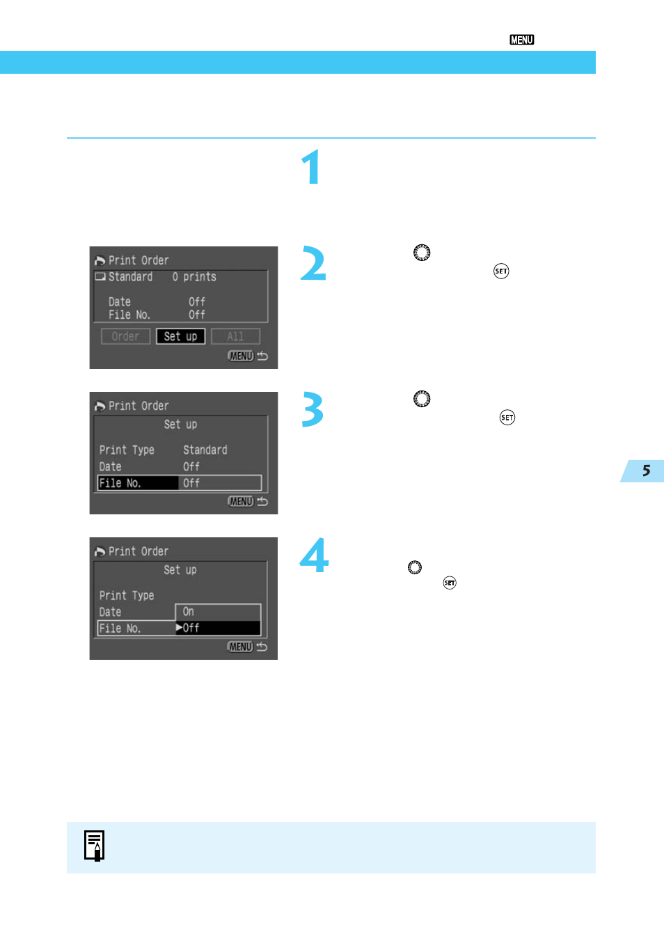 Specifying file number printing | Canon BP-511 User Manual | Page 111 / 148