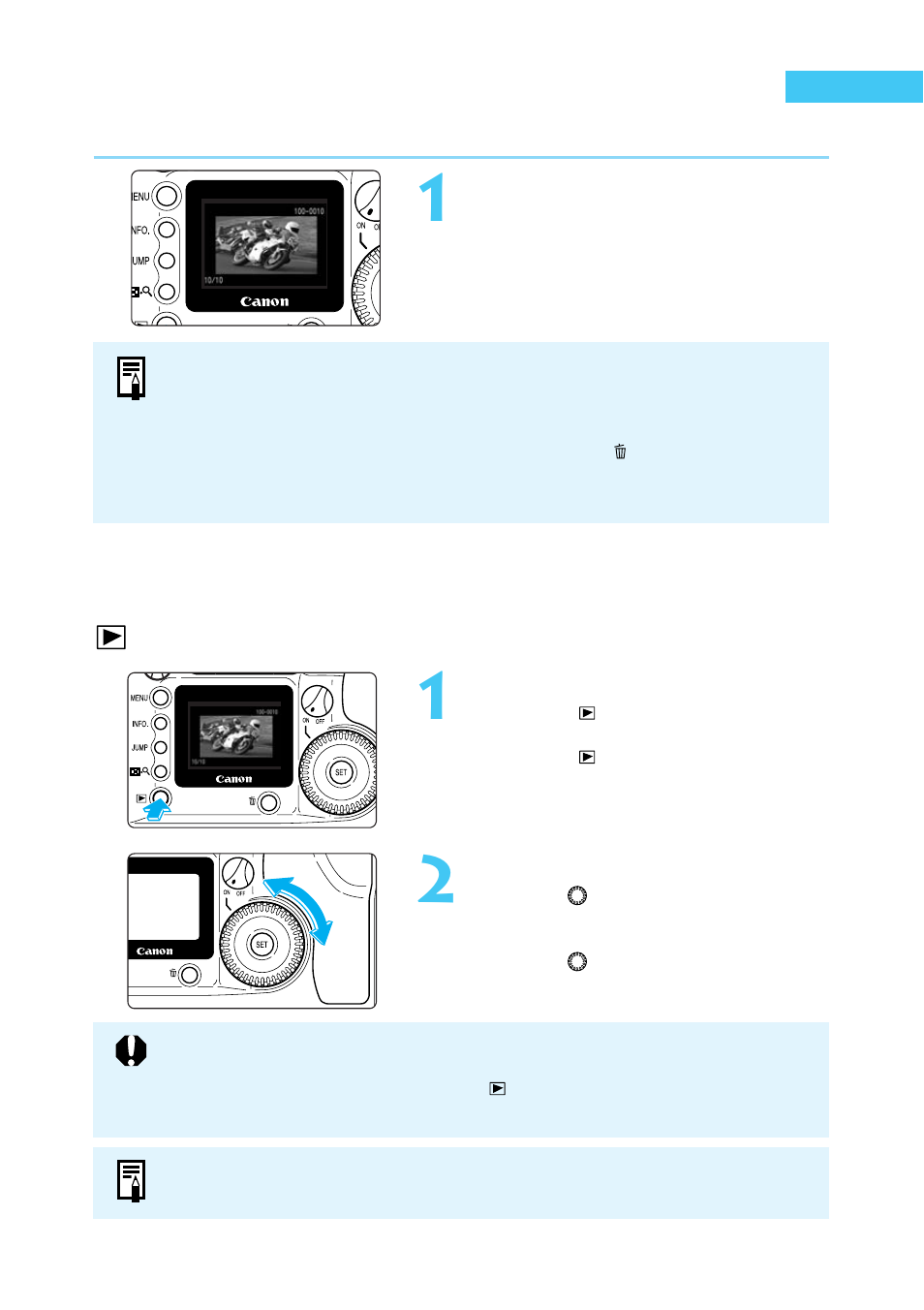 Check the image immediately, Check the image in play mode | Canon BP-511 User Manual | Page 40 / 148