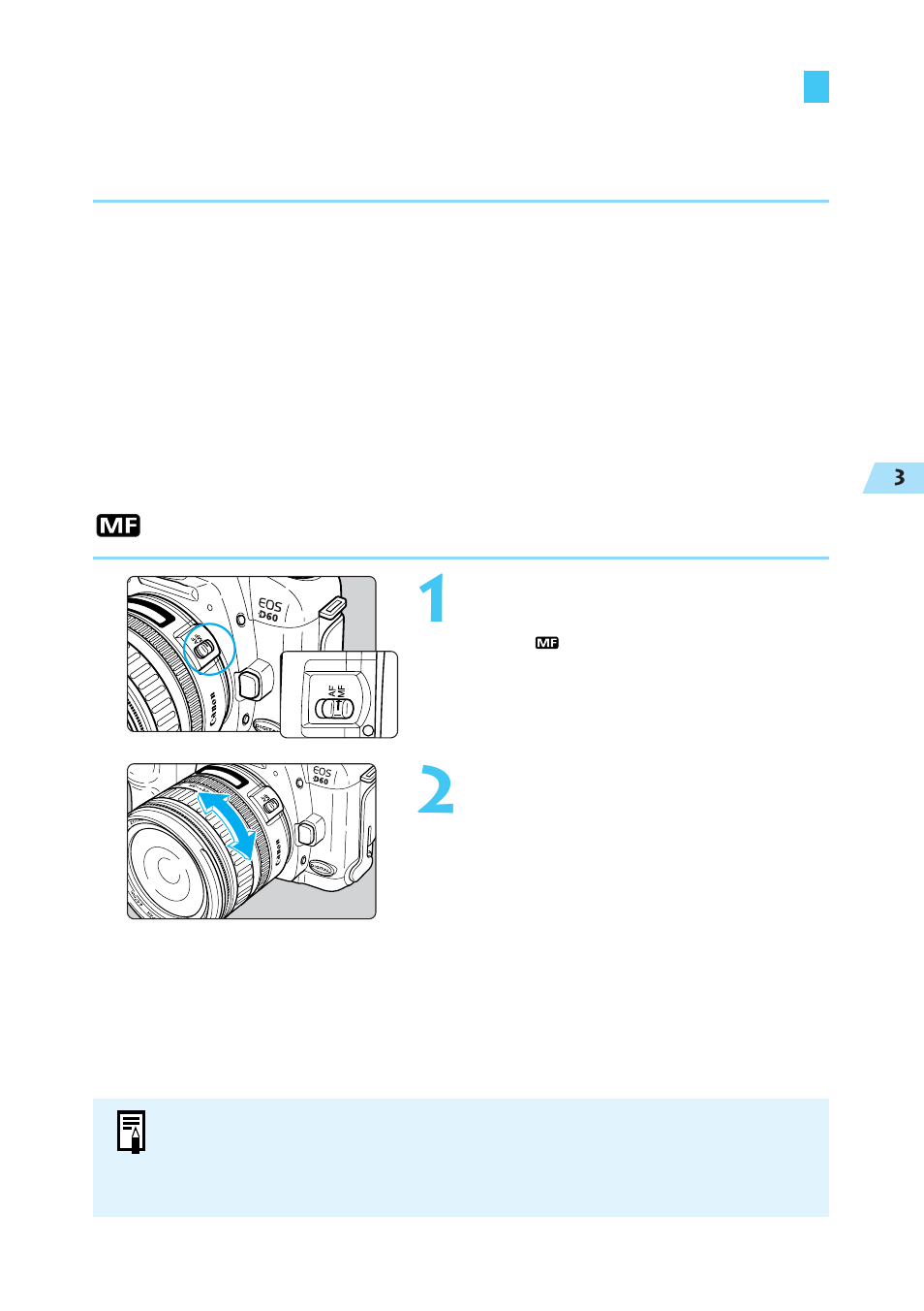 Problem subjects for autofocusing, Manual focus | Canon BP-511 User Manual | Page 59 / 148