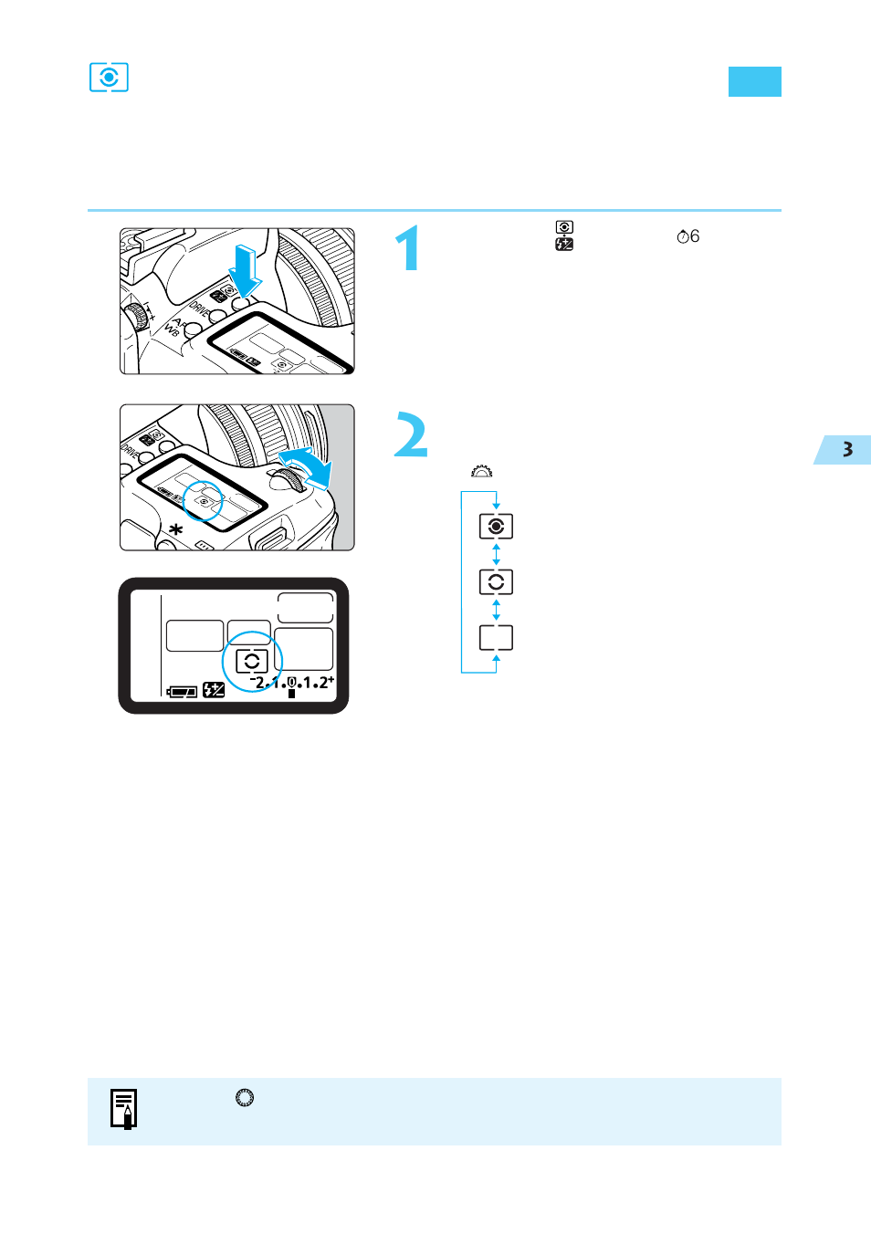 Selecting a metering mode | Canon BP-511 User Manual | Page 61 / 148