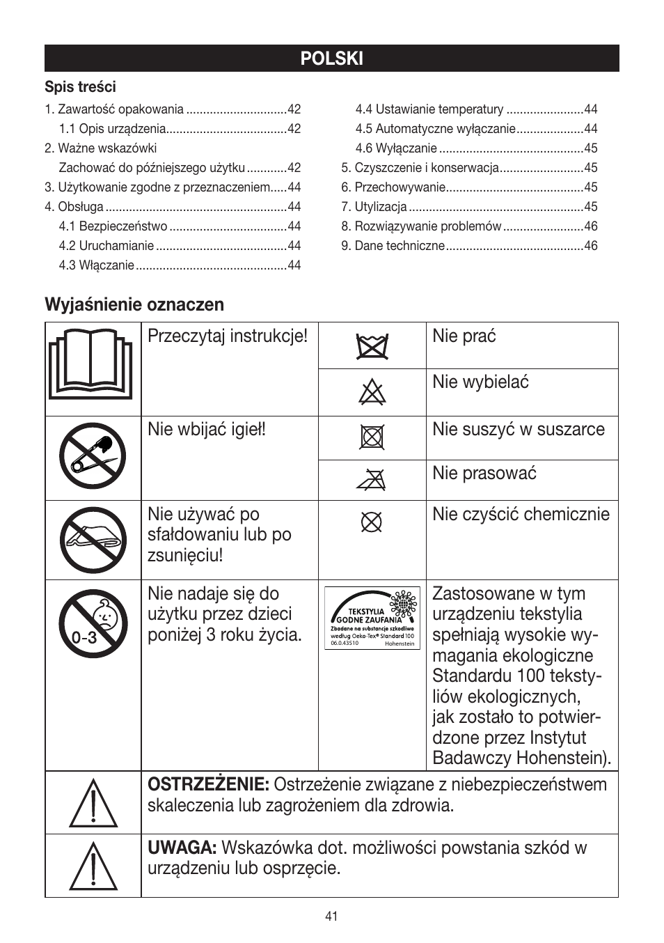 Beurer FW 20 User Manual | Page 41 / 48