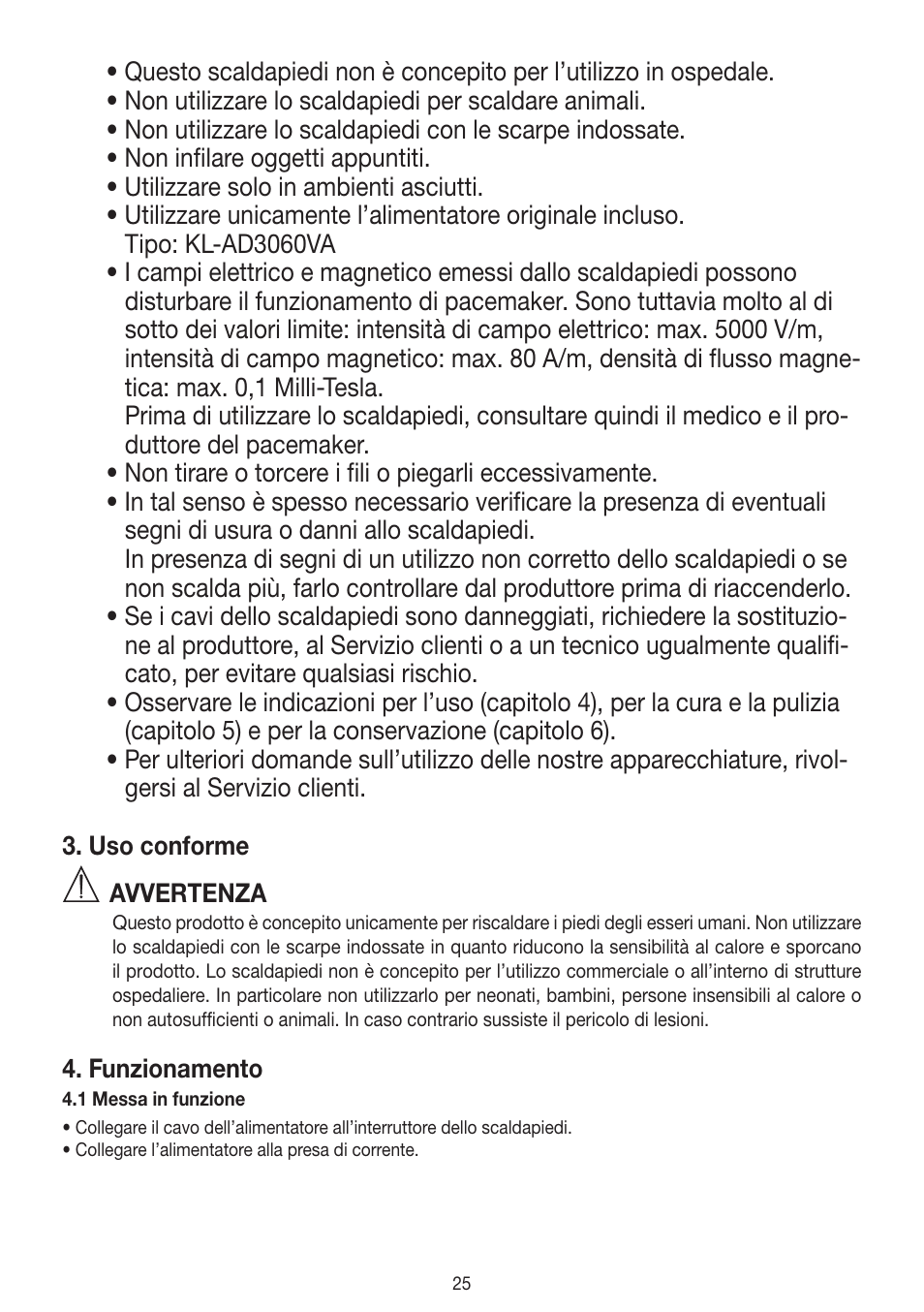 Beurer FWM 40 User Manual | Page 25 / 44