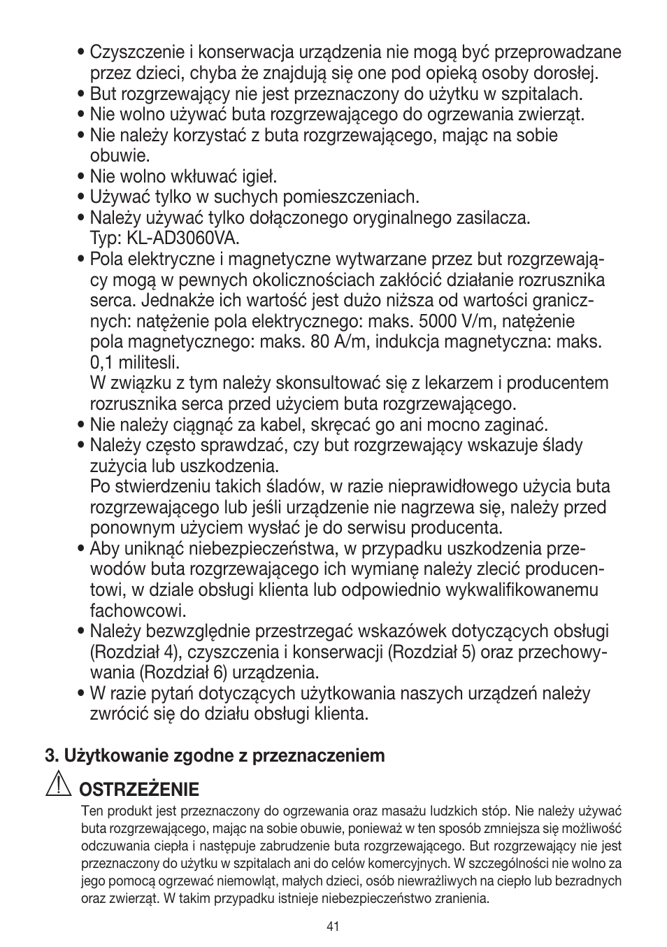 Beurer FWM 40 User Manual | Page 41 / 44