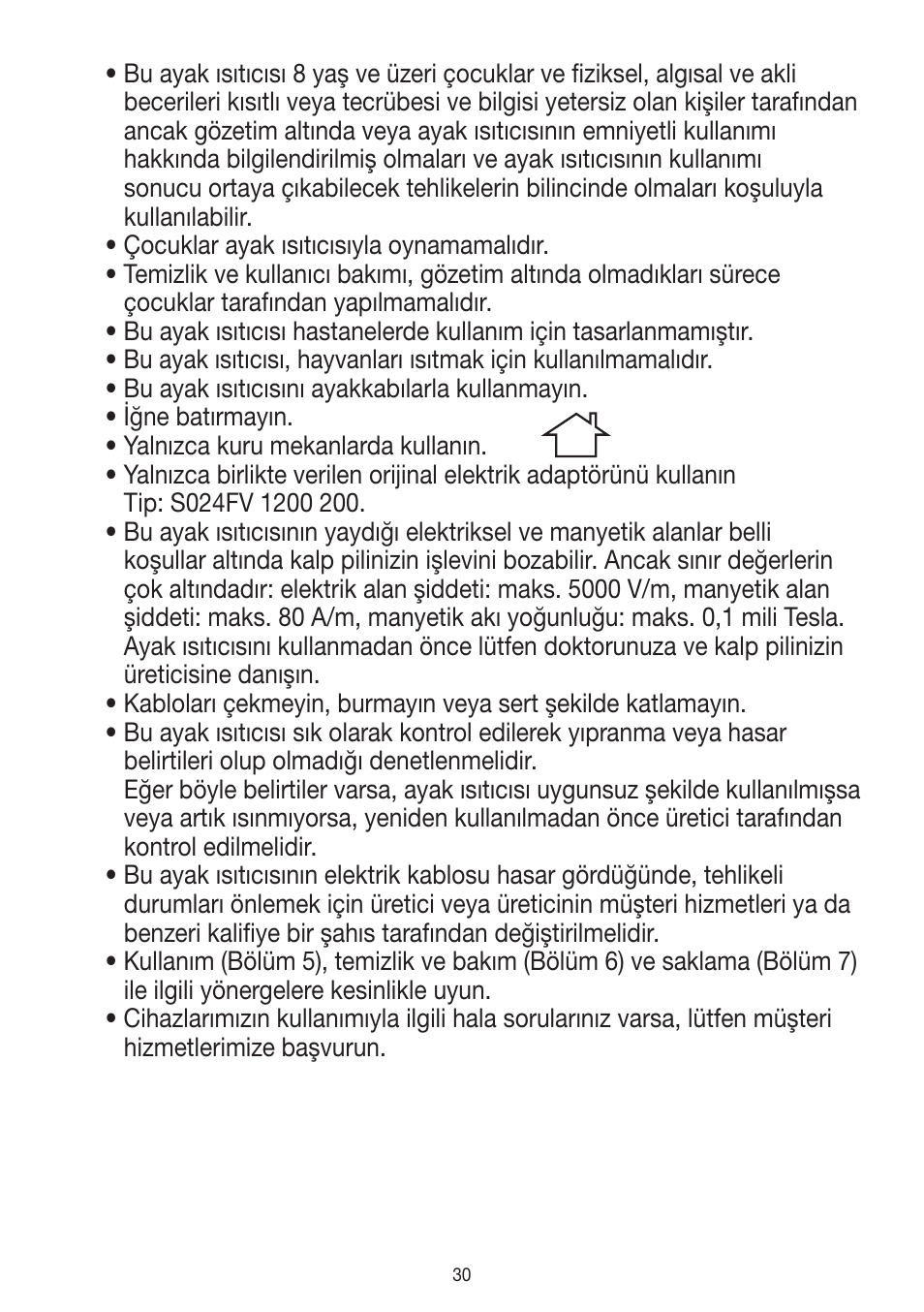 Beurer FWM 50 User Manual | Page 30 / 44