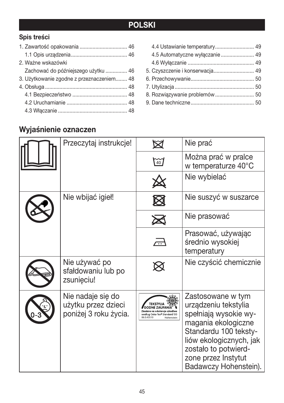 Beurer HK 25 User Manual | Page 45 / 52