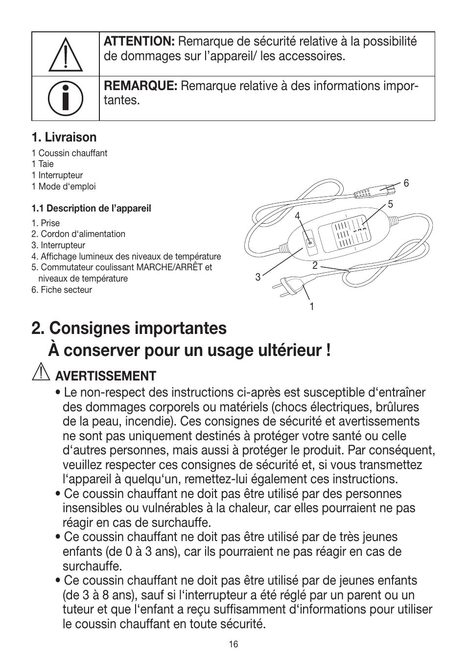 Beurer HK 45 Cosy User Manual | Page 16 / 52