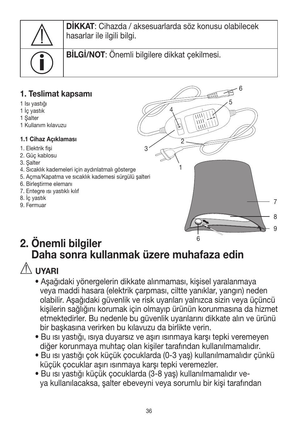 Beurer HK 48 Cosy User Manual | Page 36 / 56