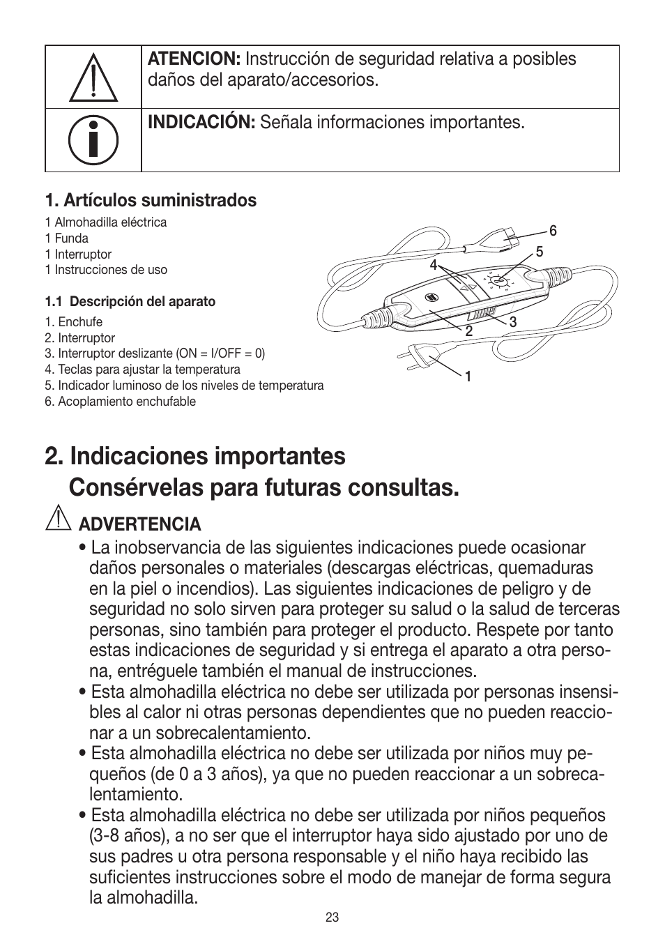 Beurer HK 58 Cosy User Manual | Page 23 / 56