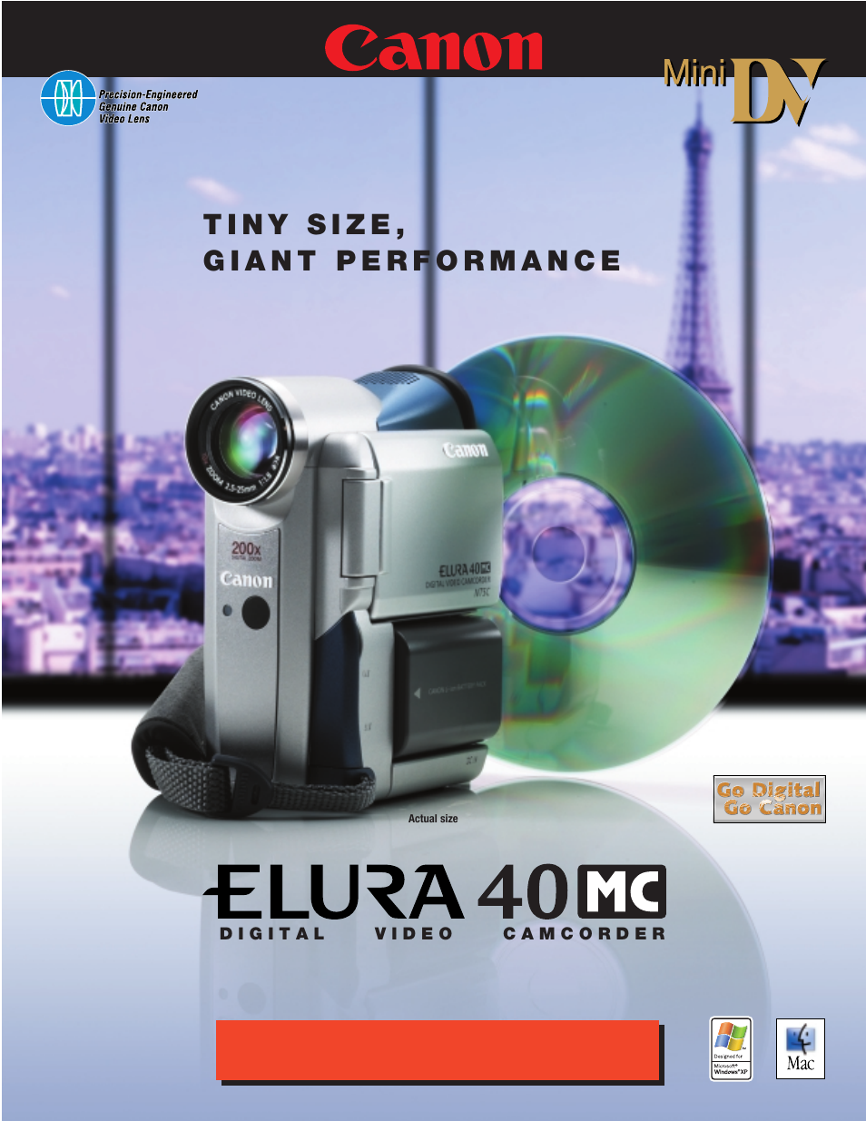 Canon 40MC User Manual | 6 pages