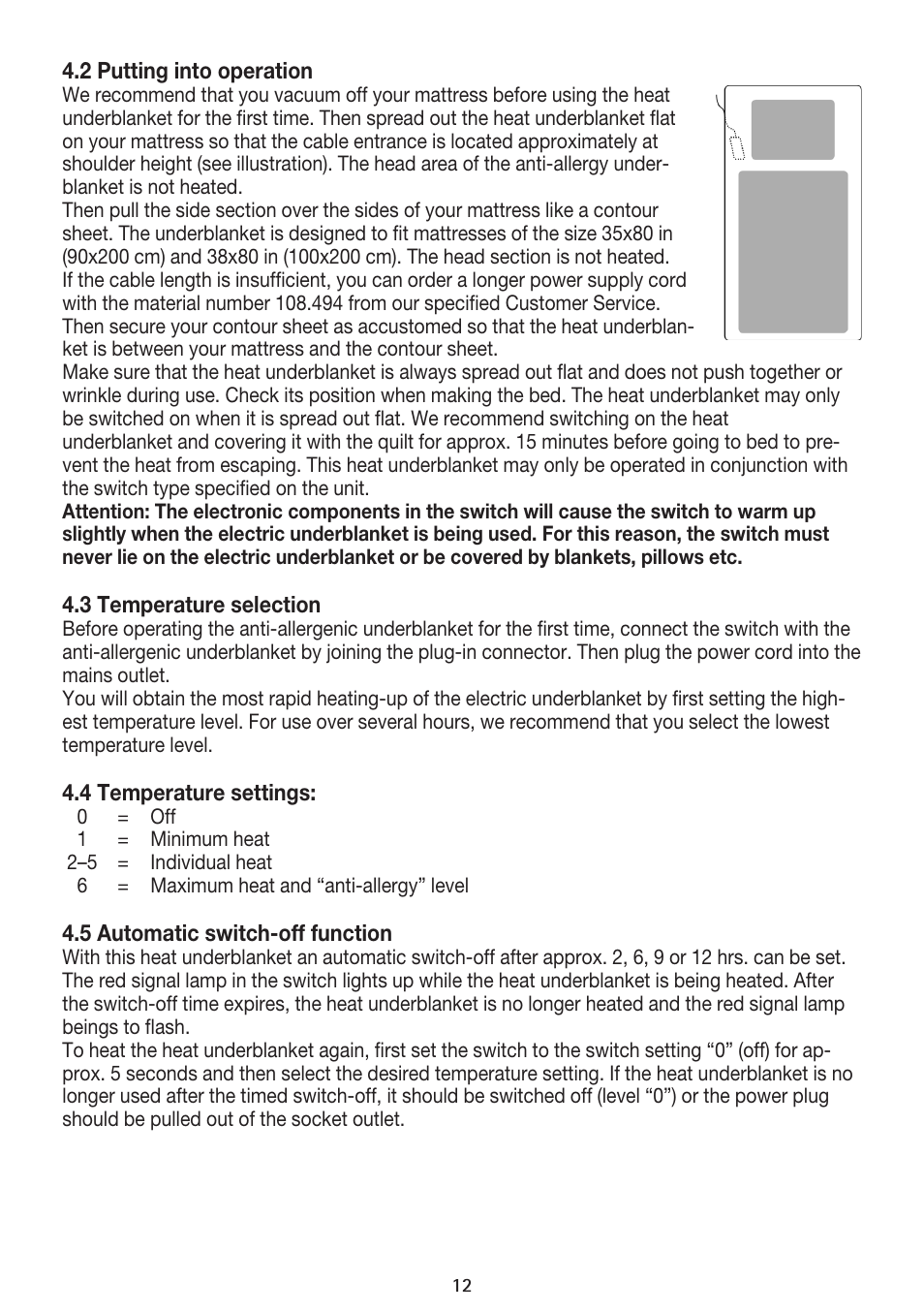 Beurer UB 85 User Manual | Page 12 / 44