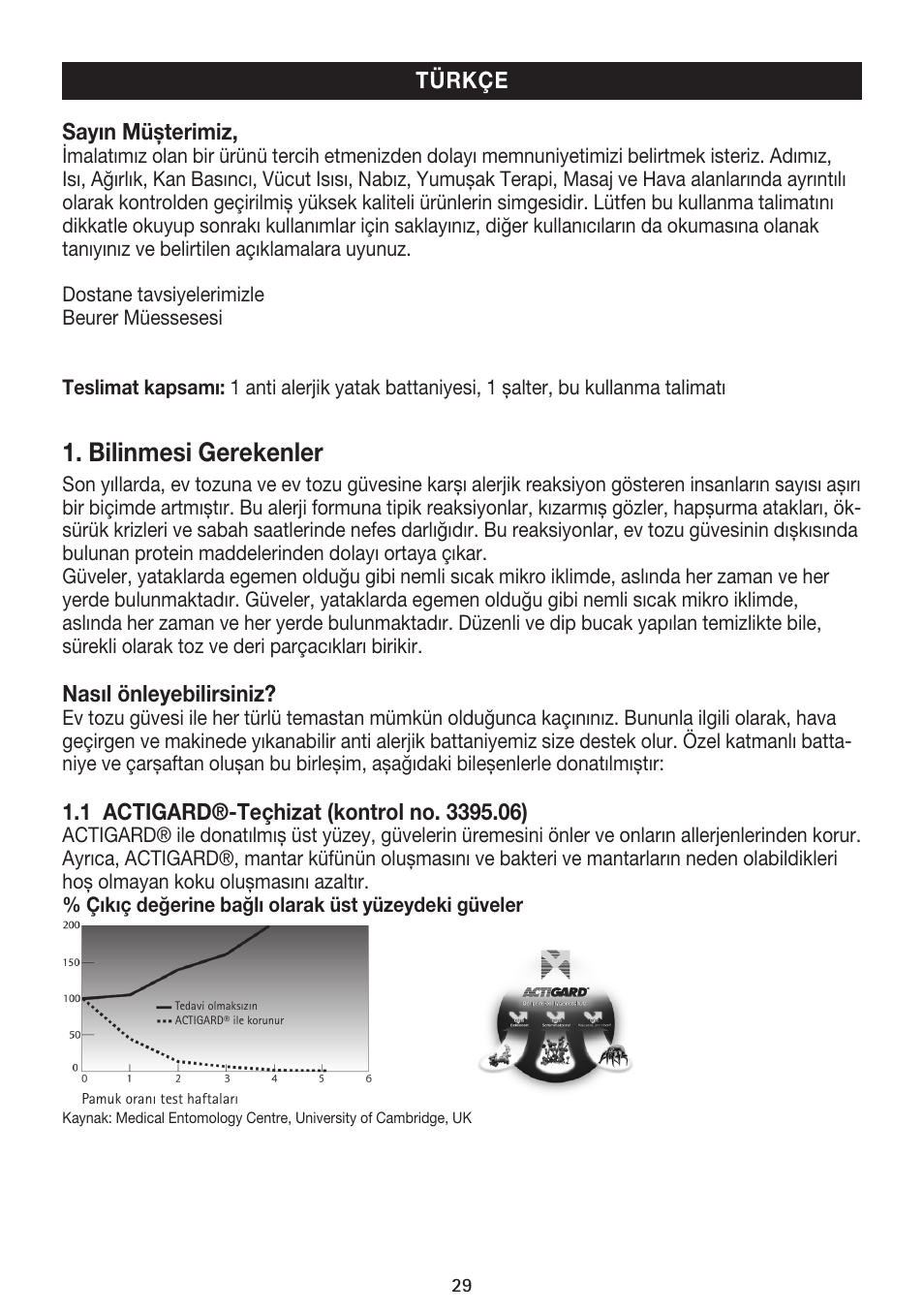 Bilinmesi gerekenler | Beurer UB 85 User Manual | Page 29 / 44