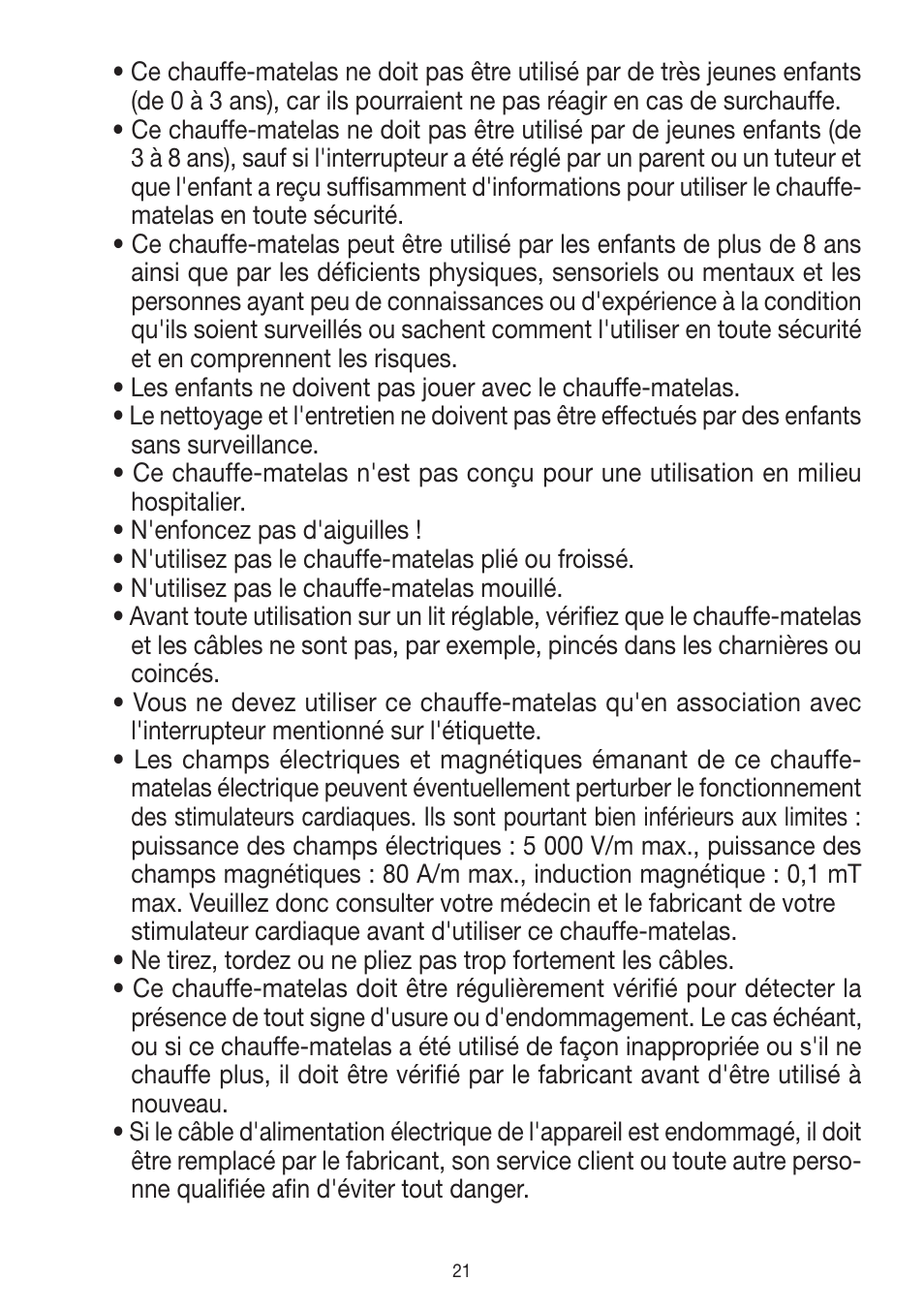 Beurer UB 90 User Manual | Page 21 / 72