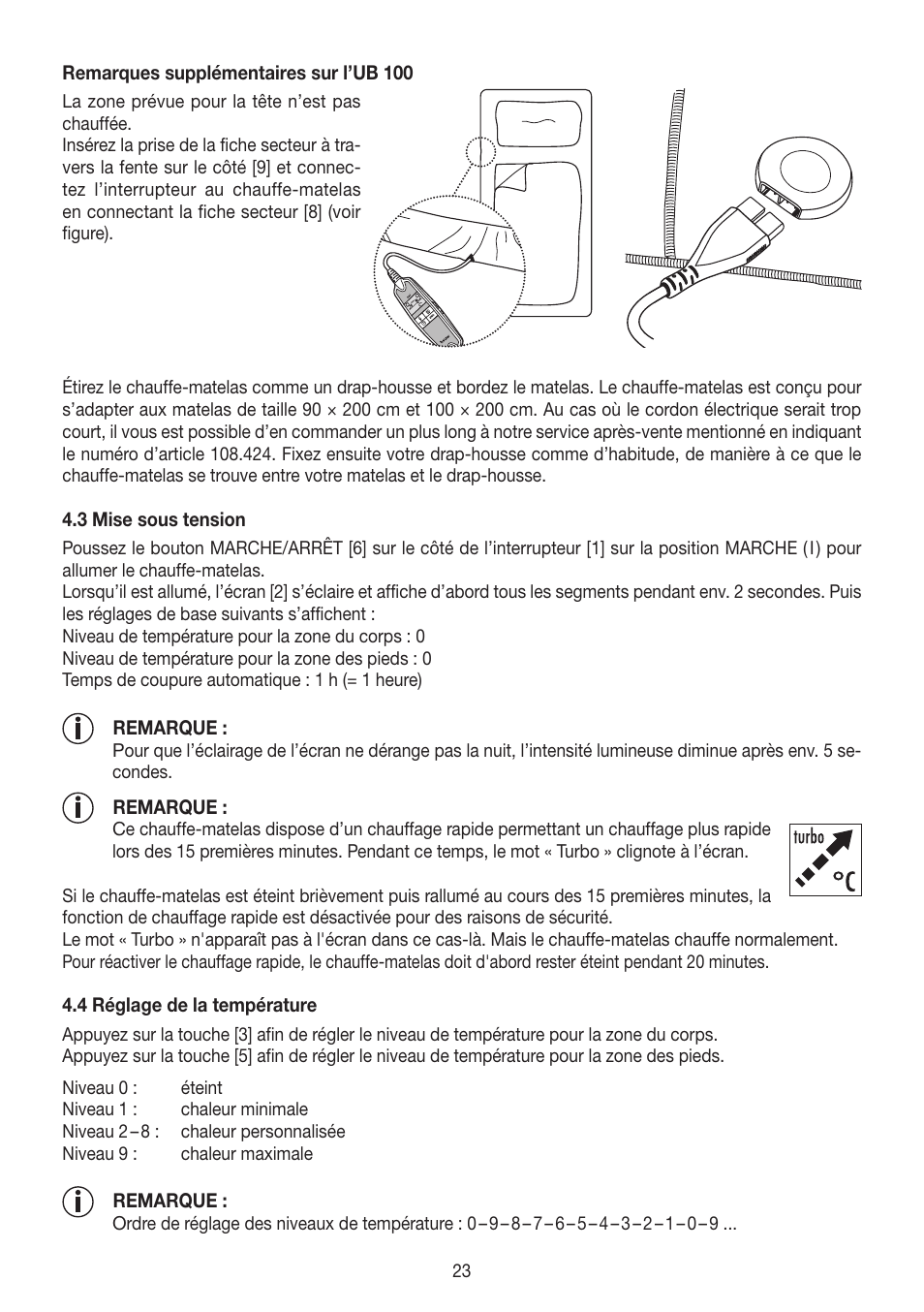 Beurer UB 90 User Manual | Page 23 / 72