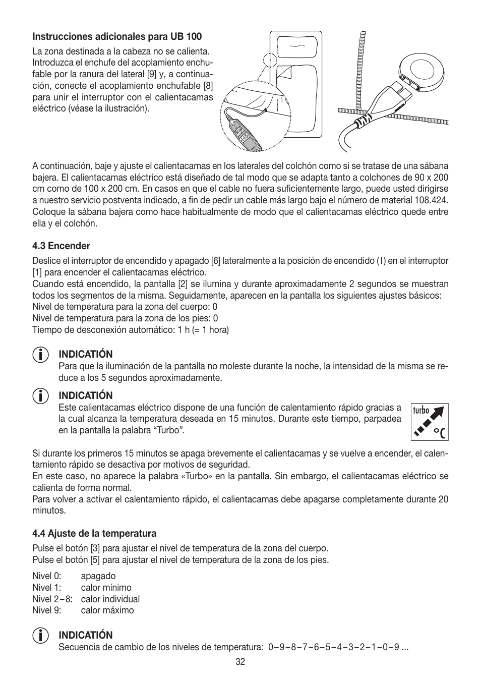 Beurer UB 90 User Manual | Page 32 / 72