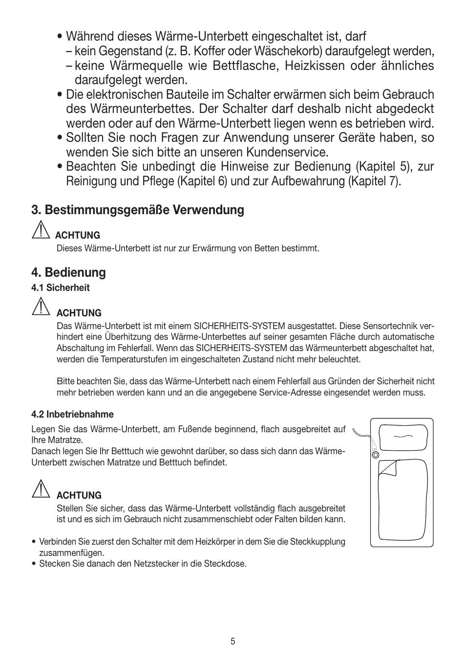 Bedienung | Beurer UB 90 User Manual | Page 5 / 72