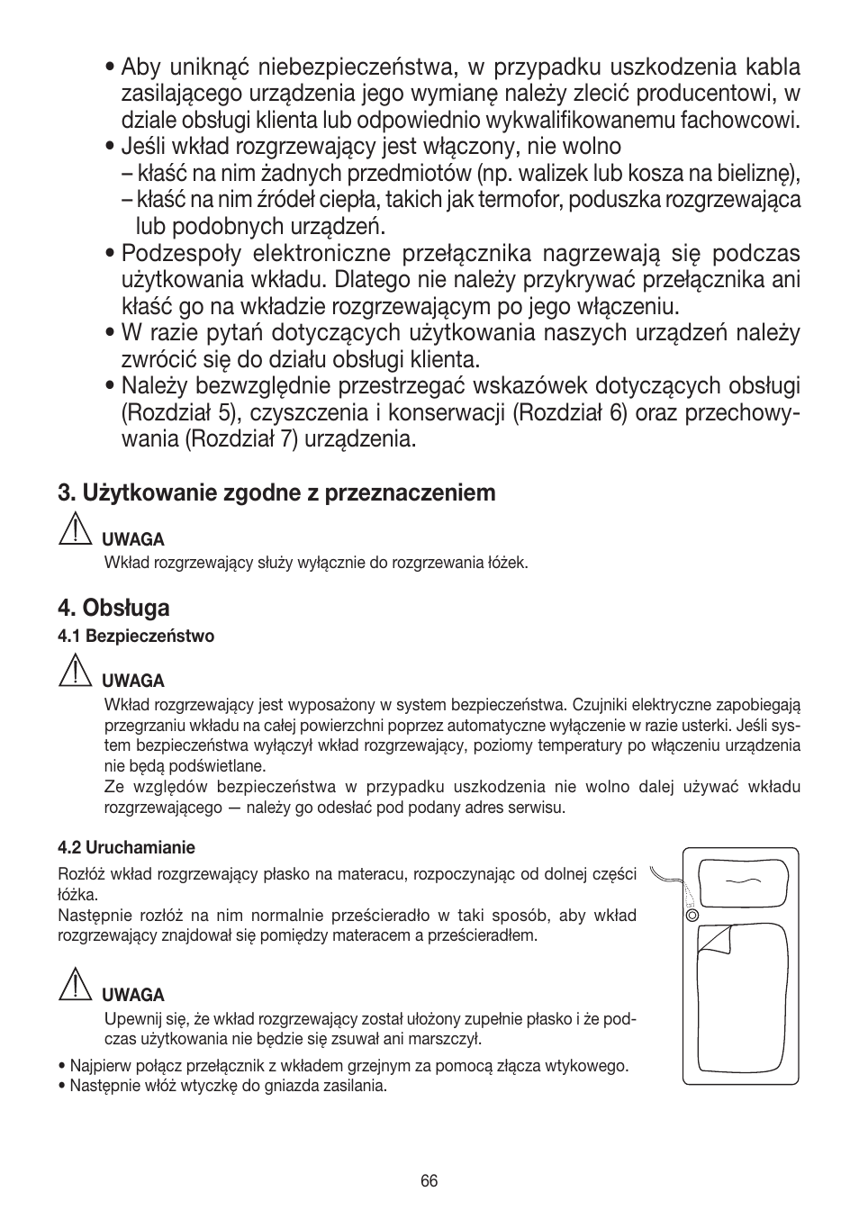 Obsługa | Beurer UB 90 User Manual | Page 66 / 72