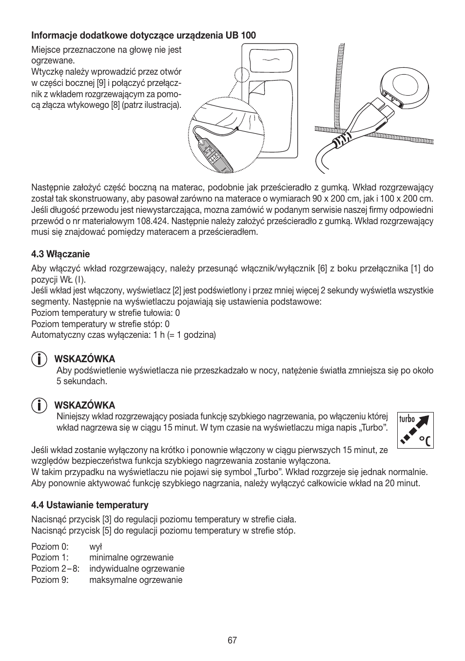 Beurer UB 90 User Manual | Page 67 / 72