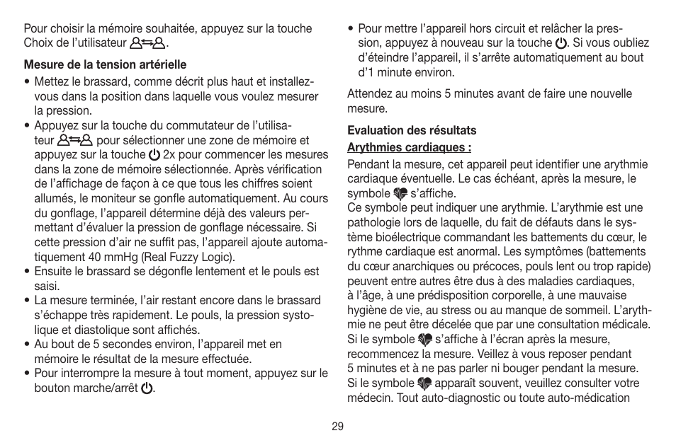 Beurer BC 16 User Manual | Page 29 / 88