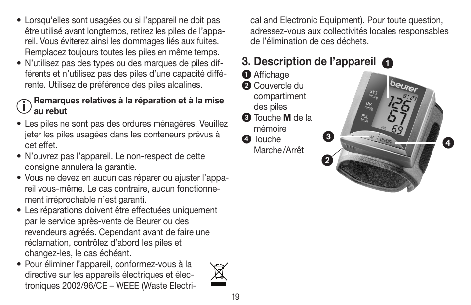 Beurer BC 20 User Manual | Page 19 / 68