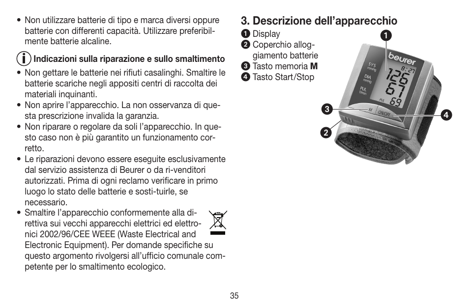 Beurer BC 20 User Manual | Page 35 / 68