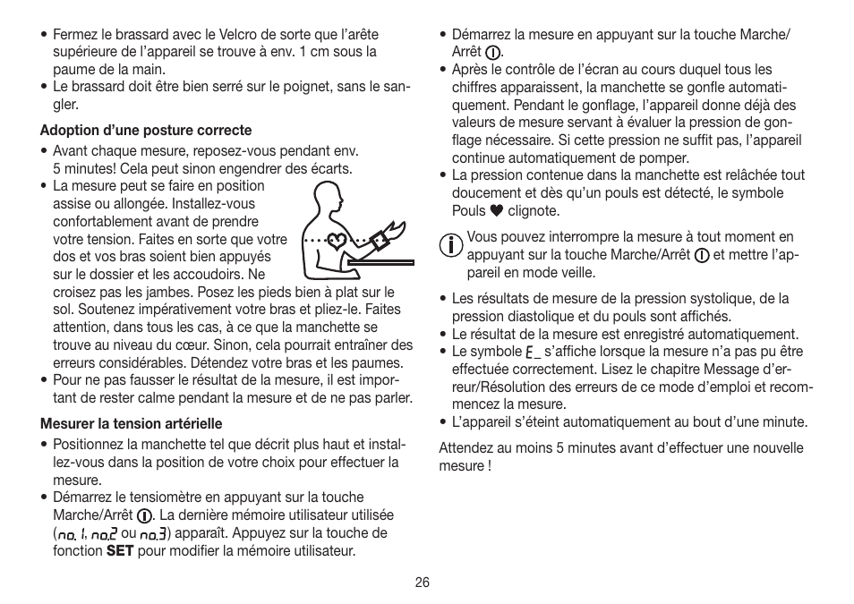 Beurer BC 30 User Manual | Page 26 / 80