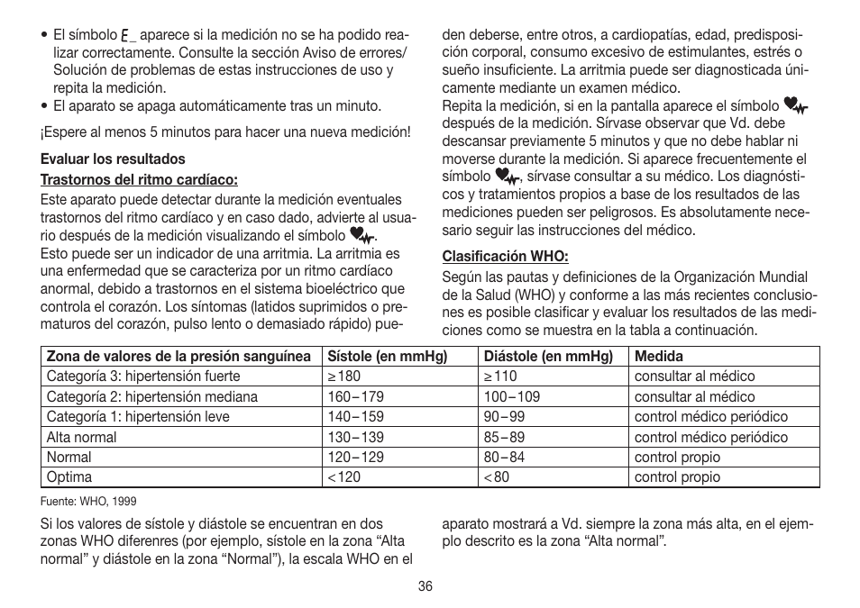 Beurer BC 30 User Manual | Page 36 / 80