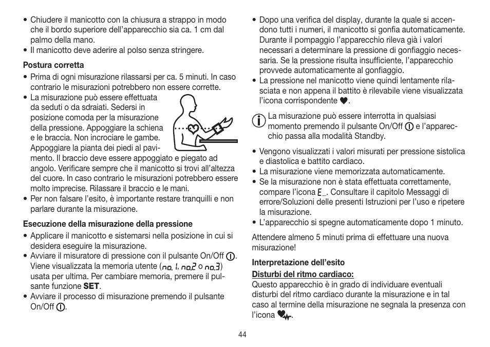 Beurer BC 30 User Manual | Page 44 / 80