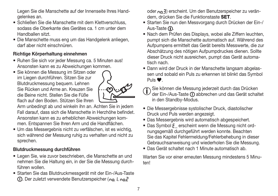 Beurer BC 30 User Manual | Page 7 / 80