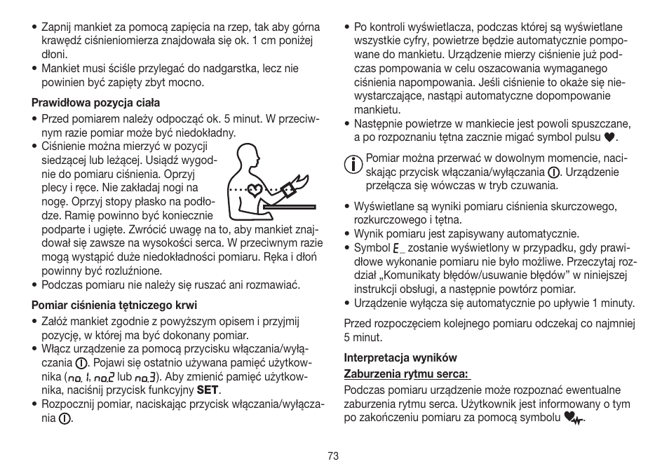 Beurer BC 30 User Manual | Page 73 / 80