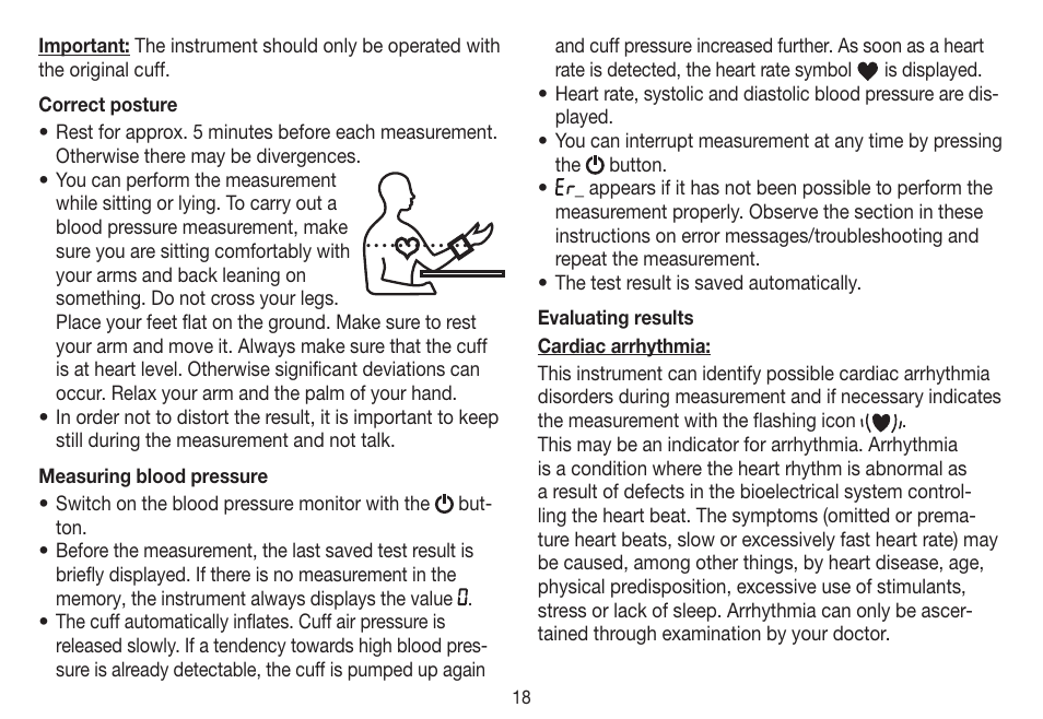 Beurer BC 31 User Manual | Page 18 / 92