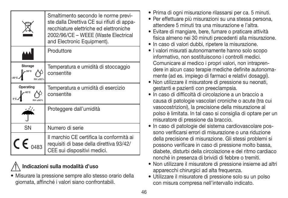 Beurer BC 31 User Manual | Page 46 / 92