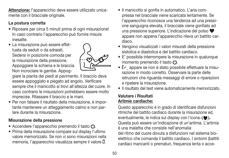 Beurer BC 31 User Manual | Page 50 / 92