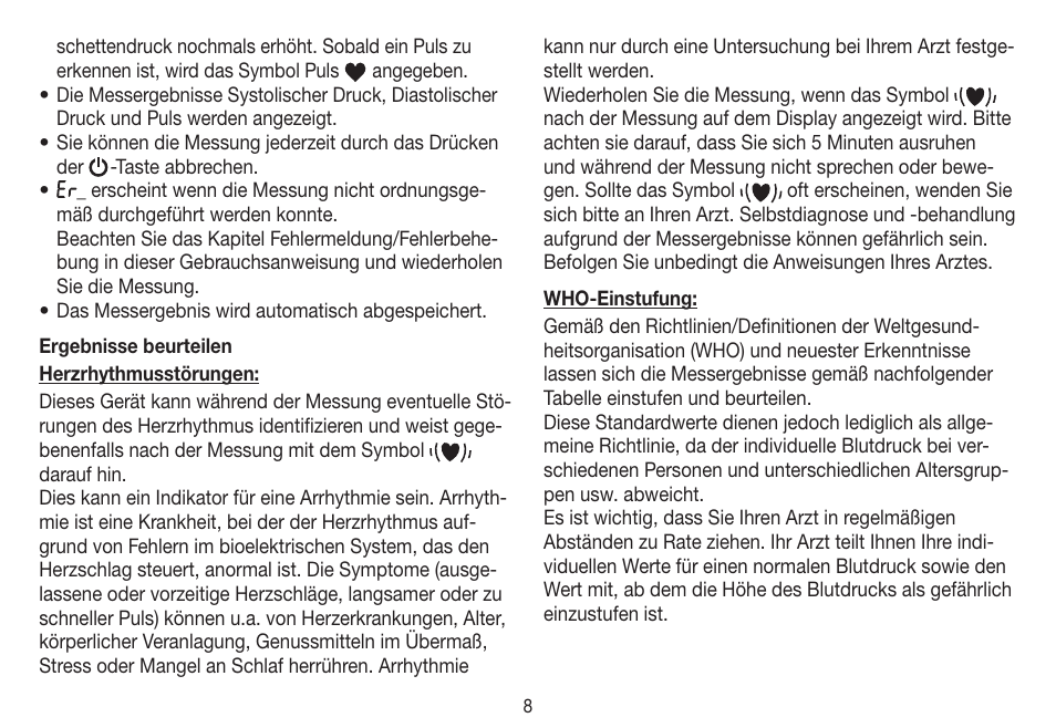 Beurer BC 31 User Manual | Page 8 / 92